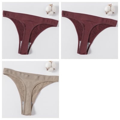 Besiūlės kelnaitės G-string Moteriškos Sexy Strings Aukštu juosmeniu Apatiniai Moteriški apatiniai Kelnaitės Sportinės Apatinės Merginos Kelnaitės Minkštas Sexy Apatinis trikotažas