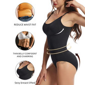 Moterų formuotojai Korsetas Bodysuit Formuojantis apatinis trikotažas ML XL Juoda Skin Tummy Control Butt Lifter Body Shaper Liekninamasis dirželis