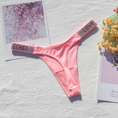 Seksi ženske tange sa užetom Žensko donje rublje Ženske gaćice s užetom donje rublje niskog rasta, neonske boje, prozračne, sjajne