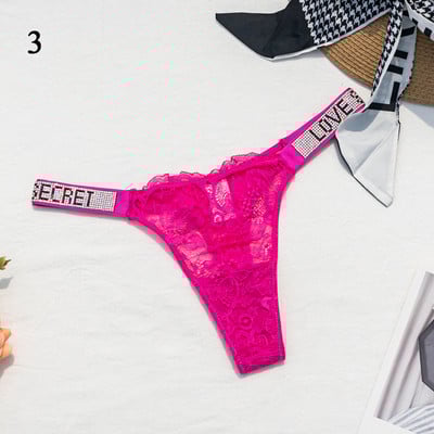Seksi ženske tange sa užetom Žensko donje rublje Ženske gaćice s užetom donje rublje niskog rasta, neonske boje, prozračne, sjajne