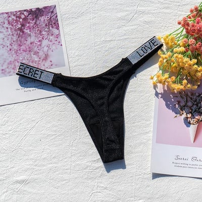 Seksi ženske tange sa užetom Žensko donje rublje Ženske gaćice s užetom donje rublje niskog rasta, neonske boje, prozračne, sjajne