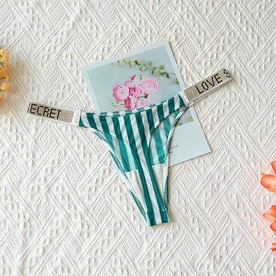 Seksi ženske tange sa užetom Žensko donje rublje Ženske gaćice s užetom donje rublje niskog rasta, neonske boje, prozračne, sjajne