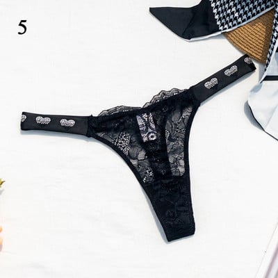 Seksi ženske tange sa užetom Žensko donje rublje Ženske gaćice s užetom donje rublje niskog rasta, neonske boje, prozračne, sjajne