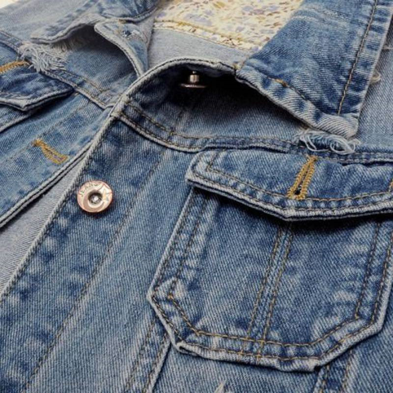 Džínsová vesta pre ženy, kórejská jarná jeseň, nová dámska bunda z roku 2023, voľná krátka bunda bez rukávov, džínsy s dierkami, vesta, dámske ležérne topy