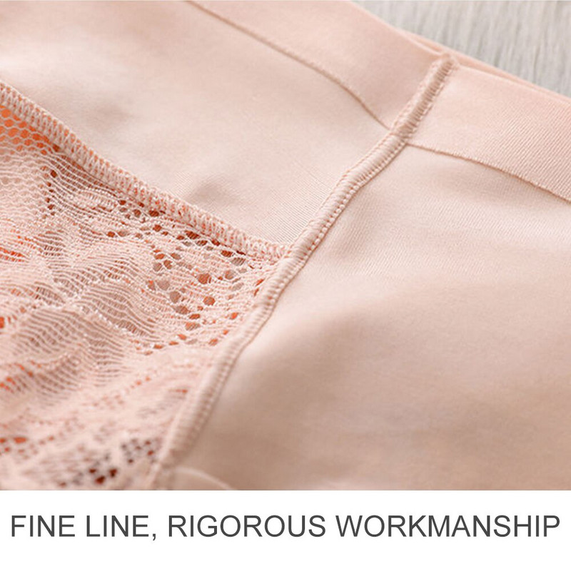 Slip pentru femei fără cusături Chiloți sexy din dantelă Lenjerie intima din mătase respirabilă Lenjerie sexy pentru femei Slip ultra subțiri pentru fete