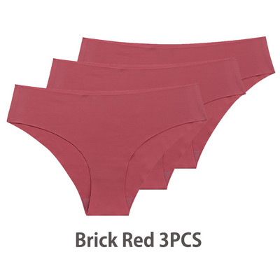 Komplet od 3 komada bešavnih gaćica za žene, prozračne, seksi donje rublje, pune svilene gaćice, nevidljive bešavne gaćice za žene