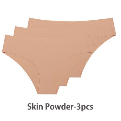 Komplet od 3 komada bešavnih gaćica za žene, prozračne, seksi donje rublje, pune svilene gaćice, nevidljive bešavne gaćice za žene