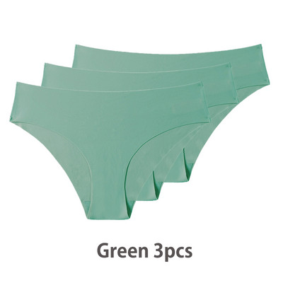 Komplet od 3 komada bešavnih gaćica za žene, prozračne, seksi donje rublje, pune svilene gaćice, nevidljive bešavne gaćice za žene