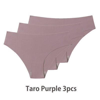 Komplet od 3 komada bešavnih gaćica za žene, prozračne, seksi donje rublje, pune svilene gaćice, nevidljive bešavne gaćice za žene