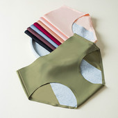 Spate de dimensiuni mari, rezistente la scurgeri, pentru chiloți de damă, perioada menstruală, lenjerie de corp cu trei straturi, fără scurgeri, laterale