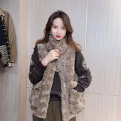 Prsluk od janjeće vune Ženska nova jesen-zima 2023. Kratki krzneni prsluk Gornja odjeća Kaput Ženski elegantni prsluk bez rukava Jakna Ženske majice