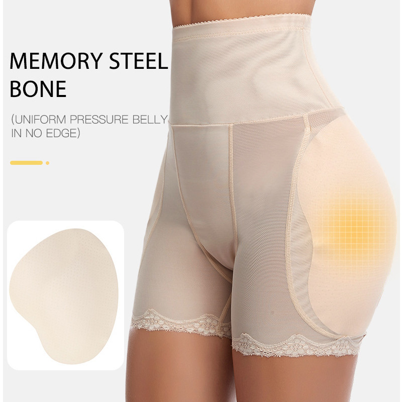 Bodi za oblikovanje Podstavljene gaćice za podizanje stražnjice na bokovima Trenerke s visokim strukom Ženska obuća za kontrolu trbuščića Body Shaper za povećanje bokova za mršavljenje