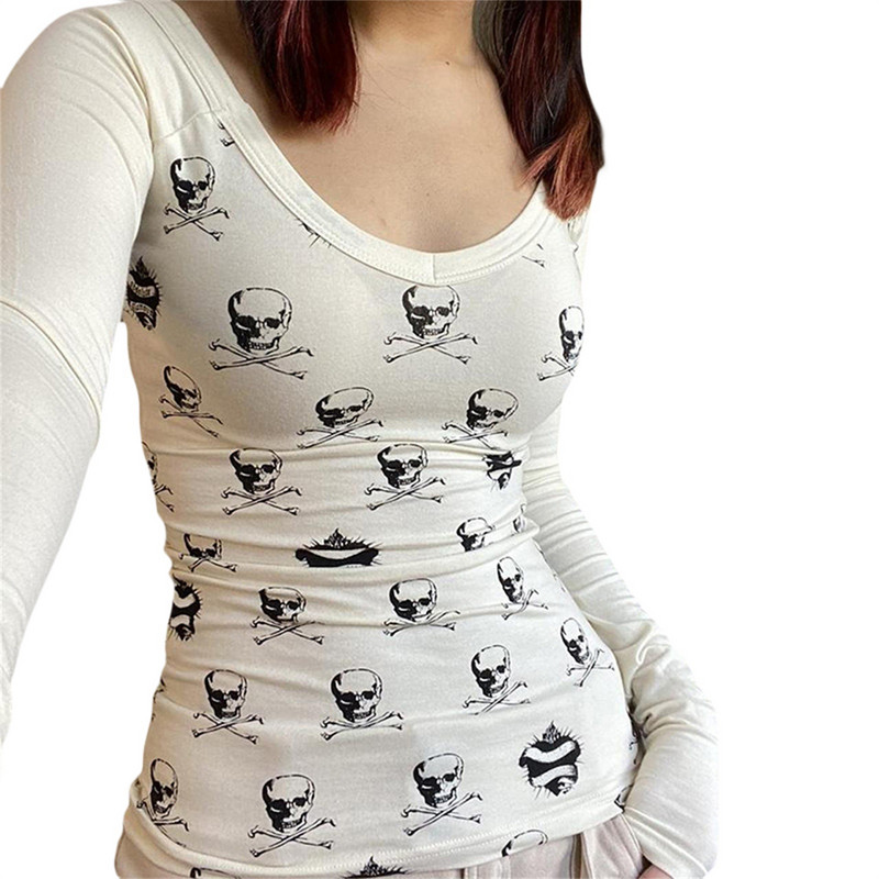 Ženske kratke majice s printom zvijezda s dugim rukavima i okruglim izrezom Ženski puloveri s kratkim rukavima s V-izrezom i kratkim rukavima kontrastne boje