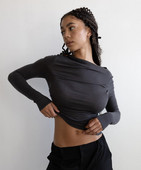 Topuri skinny de vară pentru femei, cu mânecă scurtă, cu umăr dezactivat, tricou mozaic din plasă transparentă, îmbrăcăminte de stradă sexy, bluză, top pentru ieșire