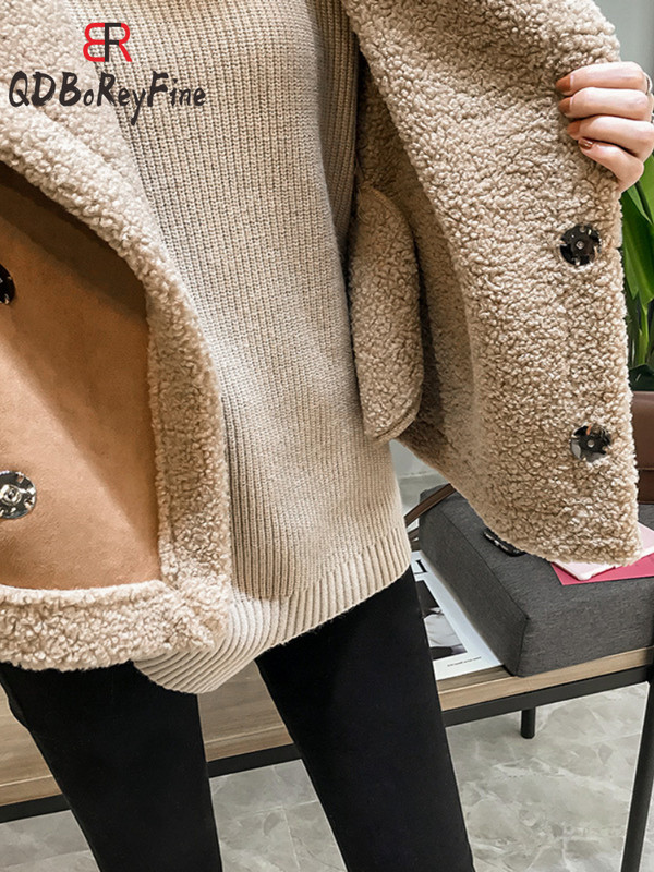 Φθινοπωρινό γυναικείο γιλέκο βελούδινο κομμένο τοπ Χοντρό ζεστό χειμωνιάτικο παλτό αμάνικο ζακέτα casual αρνί γιλέκο για γυναίκες μόδα 2023