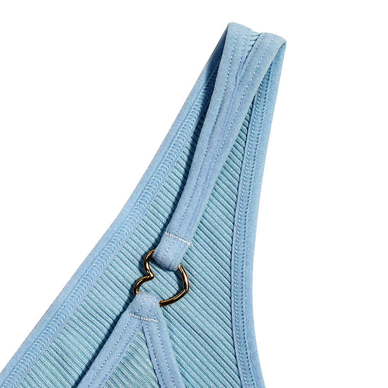 Lenjerie de corp decorativă Love Metal pentru femei Pantaloni cu șnur Chiloți sexy și confortabili