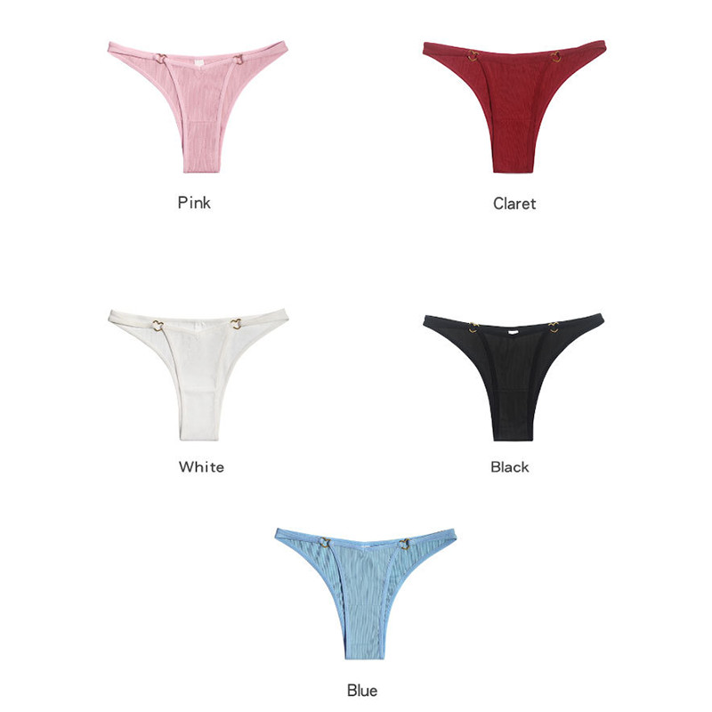 Lenjerie de corp decorativă Love Metal pentru femei Pantaloni cu șnur Chiloți sexy și confortabili