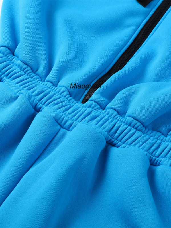 Salopetă sport din lână Combi pentru femei Îmbrăcăminte sportivă pentru femei cu mânecă lungă, cu fermoar, salopete, salopete 2022, toamnă iarnă