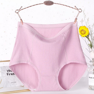 Chiloți de damă din bumbac, moale, mărime mare, 4XL, dantelă, lenjerie de damă, respirabil, sexy, talie înaltă