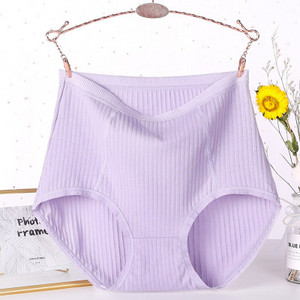 Chiloți de damă din bumbac, moale, mărime mare, 4XL, dantelă, lenjerie de damă, respirabil, sexy, talie înaltă