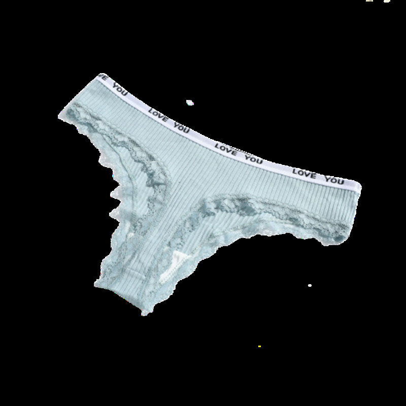 1vnt. 15 spalvų raidžių nėriniuotos kelnaitės Moteriški masyvūs apatiniai Medvilniniai G stringeliai Moteriški žemu juosmeniu Seksualūs intymūs apatiniai Karštas seksas