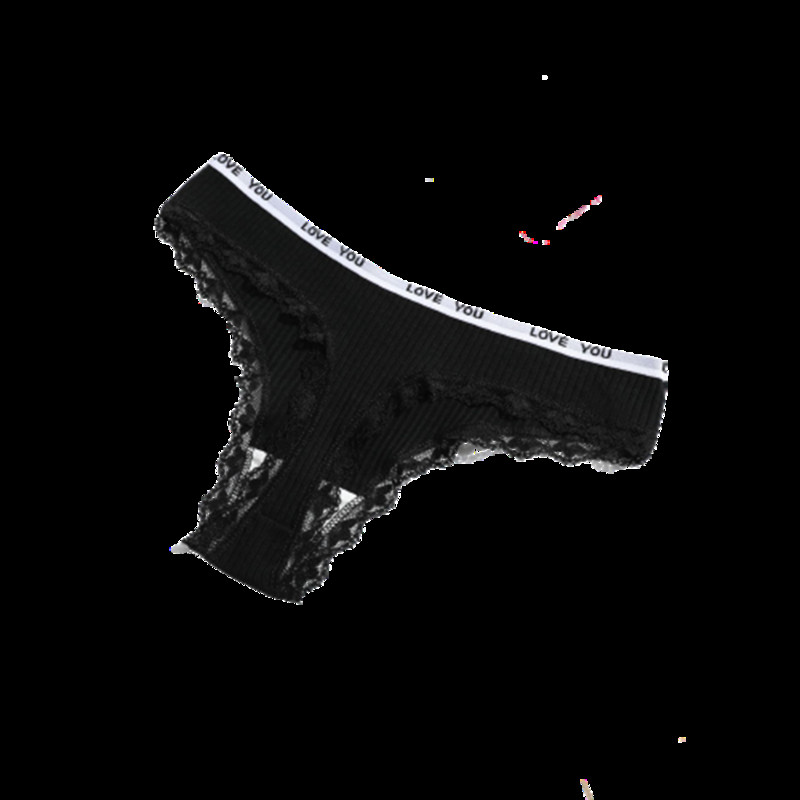 1vnt. 15 spalvų raidžių nėriniuotos kelnaitės Moteriški masyvūs apatiniai Medvilniniai G stringeliai Moteriški žemu juosmeniu Seksualūs intymūs apatiniai Karštas seksas