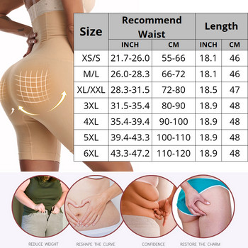 CXZD High Waist Trainer Shaper Tummy Control Κιλότ Hip Butt Lifter Body Shape Shapewear Modeling Strap σλιπ σλιπ