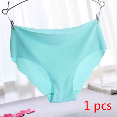 3 ks ľadovo hodvábne bezšvové spodné prádlo, dámske pohodlné, štýlové, dámske spodné prádlo so stredným pásom, dámske sexy spodné prádlo