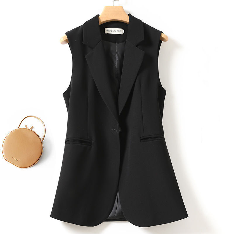 2023 New Fashion Coreeană de înaltă calitate pentru femei Blazer vestă primăvară toamnă fără mâneci costum vest jachetă femeie subțire doamnă îmbrăcăminte exterioară Top
