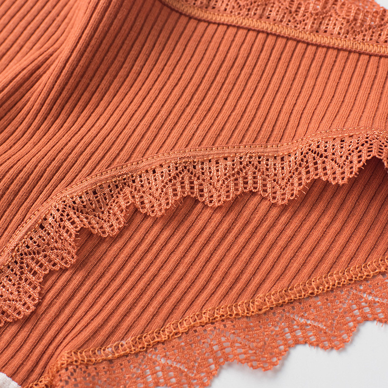 3PCS/lot Pamučne gaćice Žensko udobno donje rublje Seksi gaće srednjeg struka Žensko donje rublje Velike veličine Ženske gaćice