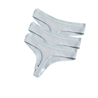 Ženske gaćice od 3 komada Žensko donje rublje Tange Bešavne gaćice Za žene Pamučne gaćice Sex G-string Gaćice niskog struka Seksi