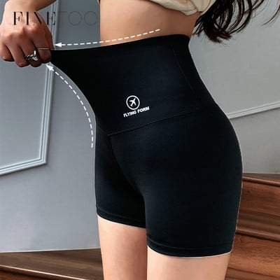 FINETOO Femei Sexy Butt Lifter Shapewear cu talie înaltă Chiloți pentru slăbire Femei Shapewear Trainer pentru talie Tummy Control Yoga Shapers