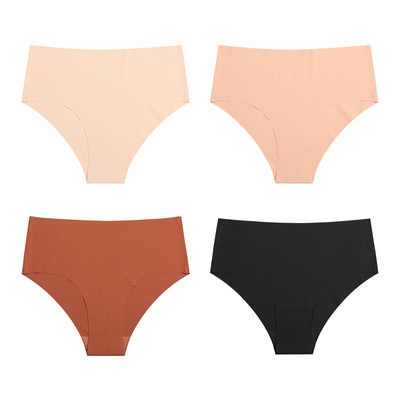 2023 de vânzare fierbinte lenjerie de corp femei fără sudură cu tăiere cu laser chiloți cu talie înaltă, fără urme, invizibili, chiloți fără sudură pentru femei