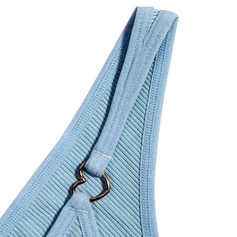 Žensko seksi donje rublje Tange s uzicom Donje rublje Gaćice Ženske gaćice niskog struka Srce s metalnom kopčom Ženske gaćice