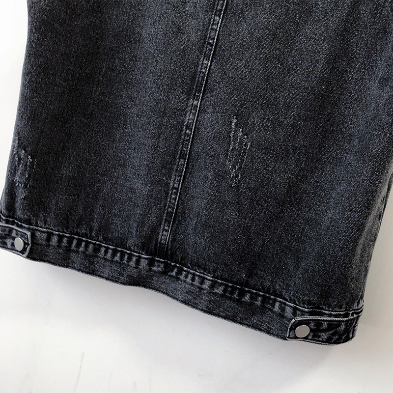 2022 NOU primăvară vară vestă de blugi pentru femei, coreeană, cu buzunar, jachetă fără mâneci, blugi ocazional, vestă pentru femeie Top Chaleco Mujer 5XL