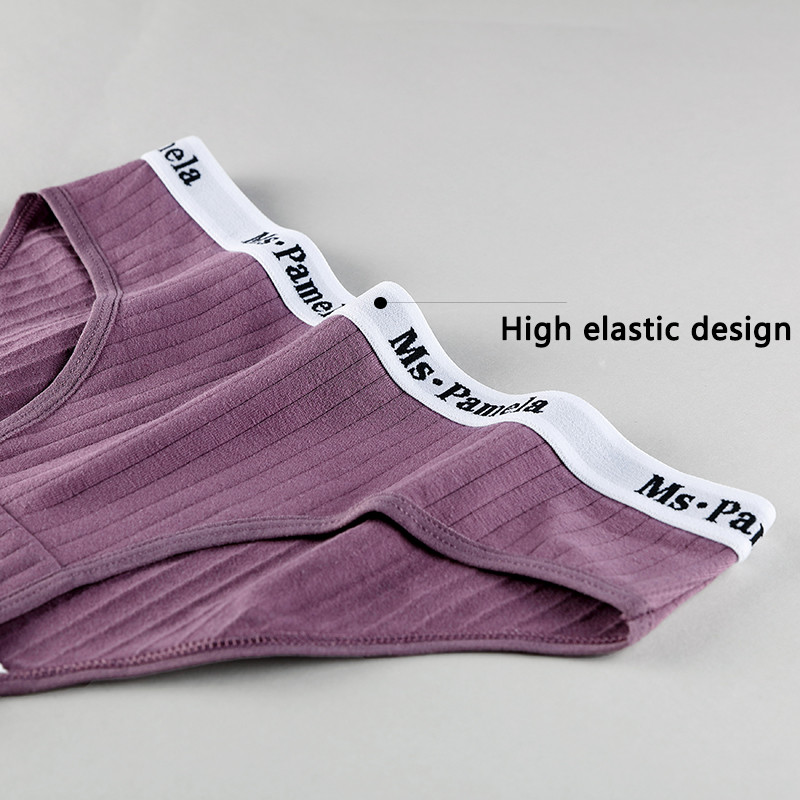 3KOM Ženske gaćice Pamučne gaćice Seksi donje rublje Jednobojne gaćice Ženske donje gaćice Žensko donje rublje S-4XL