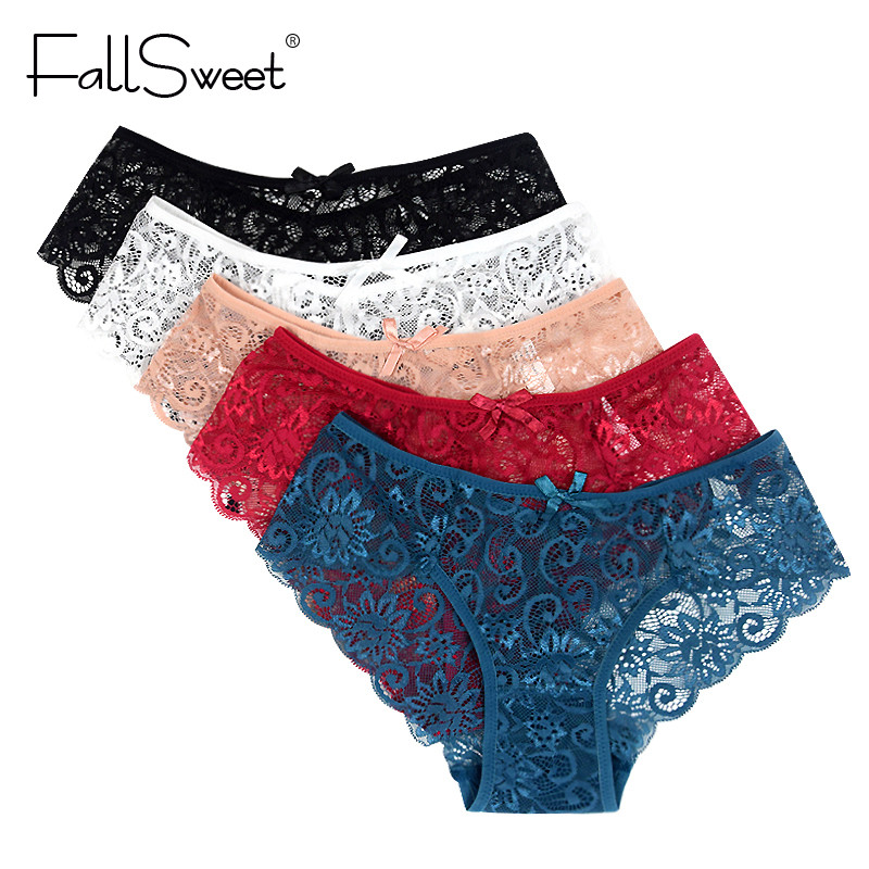 3 τεμ/συσκευασία! Σέξι Γυναικεία Δαντελένια Εσώρουχα Δαντέλα Σλιπ Γυναικεία Εσώρουχα SML XL