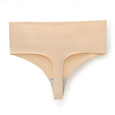 Tanga fără cusături Chiloți cu talie înaltă pentru femei Lenjerie de corp sexy Tanga pentru femei Lenjerie de corp pentru femei.