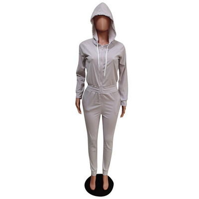 Dámske sexy elegantné overaly, temperamentné kombinézy, priliehavý overal s dlhým rukávom a čipkou, ležérne nohavice, párty overal