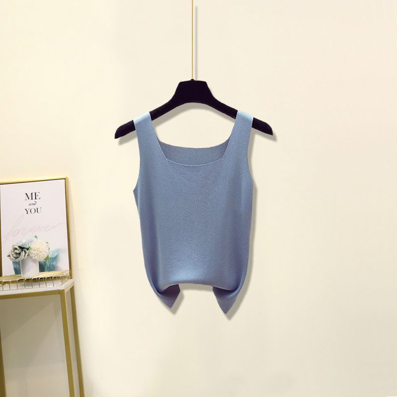 2023 m. vasara Moteriški drabužiai Moteriški laisvalaikio marškiniai liemenė plačiomis džinsinėmis kelnės 3 dalių rinkiniai Madingi raštai Džinsai Palaidinė