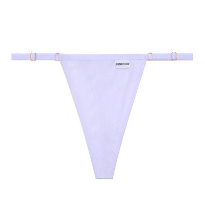 FINETOO pamučne g string podesive ženske gaćice Seksi gaćice niskog struka Bešavne tange Žensko donje rublje Tangas Mujer S-XL