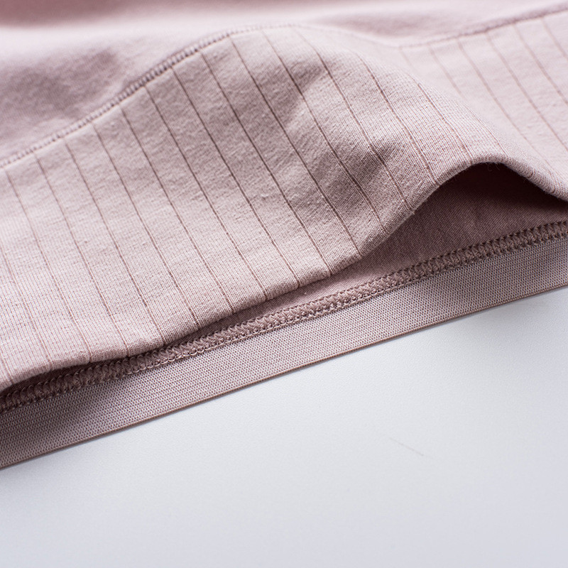 Puuvillane naiste aluspesu aluspüksid kõrge vöökohaga püksid ühevärvilised hingavad aluspüksid õmblusteta pehme pesu tüdrukute moepüksid