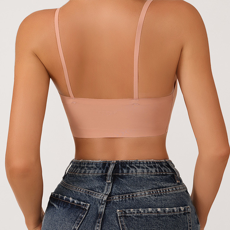 CINOON besiūlės liemenėlės moterims Push Up apatiniams miegui Nuimamiems paminkštintiems Bralette One Piece Brassiere Belaidis Patogus Intymus