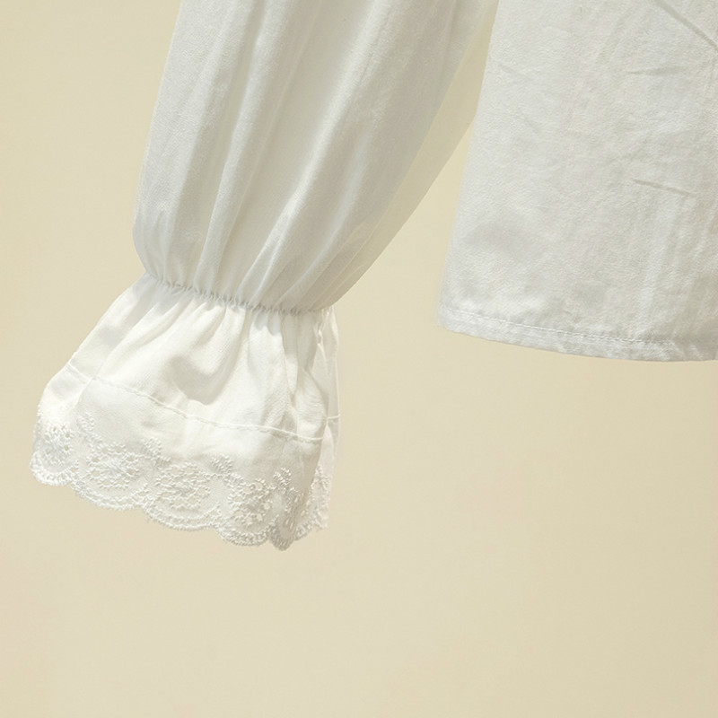 Ženske bluze Košulje Proljetne Ženske majice s V-izrezom S volanima Jednobojna Elegantna francuska moda Ugodna visokokvalitetna šik oprema Dnevni izlazak Ured