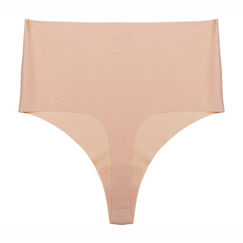 Giczi 3PCS ženski set gaćica Bešavne tange visokog struka Žensko seksi donje rublje Svileno satensko donje rublje Vruća rasprodaja G-žice veće veličine