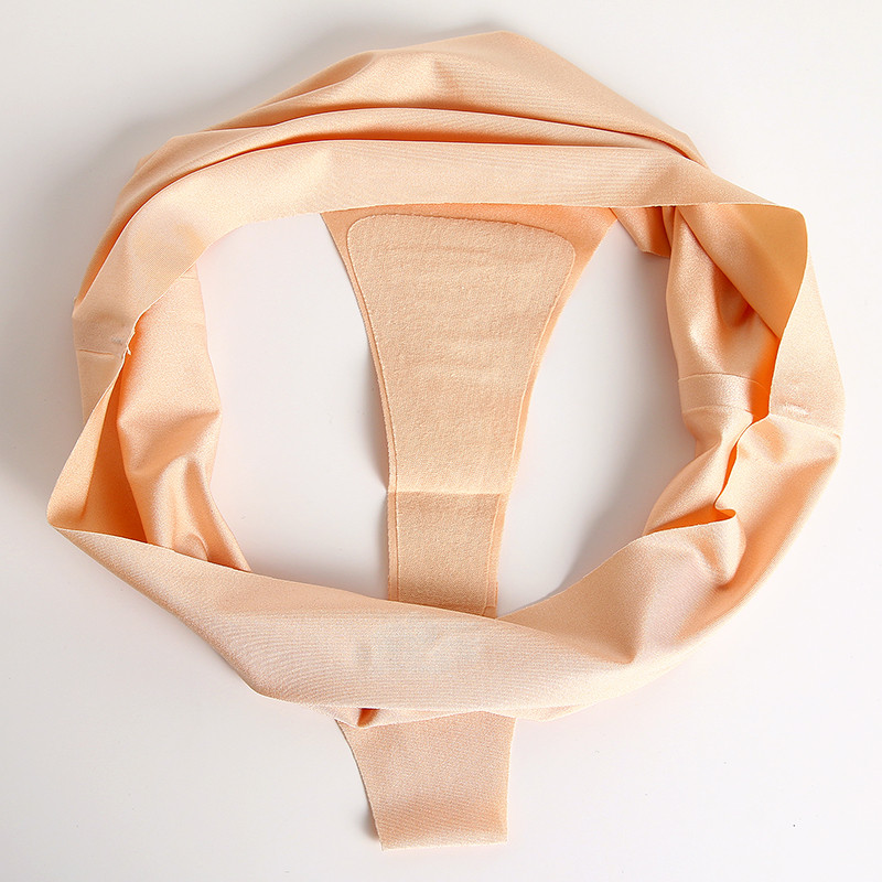 Giczi 3PCS ženski set gaćica Bešavne tange visokog struka Žensko seksi donje rublje Svileno satensko donje rublje Vruća rasprodaja G-žice veće veličine