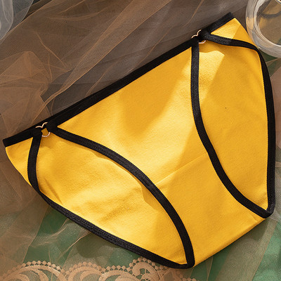 Felinus Hot Sale Βαμβακερά εσώρουχα μεσομεσαία σλιπ που αναπνέουν Εσώρουχα βαμβακερές ραφές σε χρώμα Σέξι εσώρουχα σε στυλ Ιαπωνίας