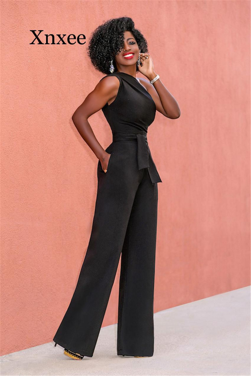 birojs āfrika Sieviešu bez pleciem ikdienas kombinezoni ar platām kājām bikses vasaras eleganti rombiņi Sieviešu kombinezoni ballītei Sieviešu kombinezoni