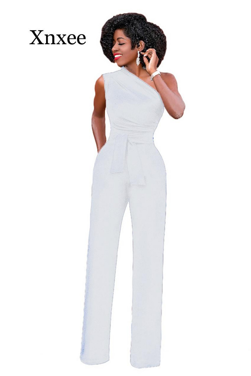 birojs āfrika Sieviešu bez pleciem ikdienas kombinezoni ar platām kājām bikses vasaras eleganti rombiņi Sieviešu kombinezoni ballītei Sieviešu kombinezoni