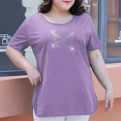 Vară, toamnă, modă, Tendință Diamon, tricou coreean pentru femei, simplu, mai mare, solid, top supradimensionat, pulover, ocazional, pentru femei